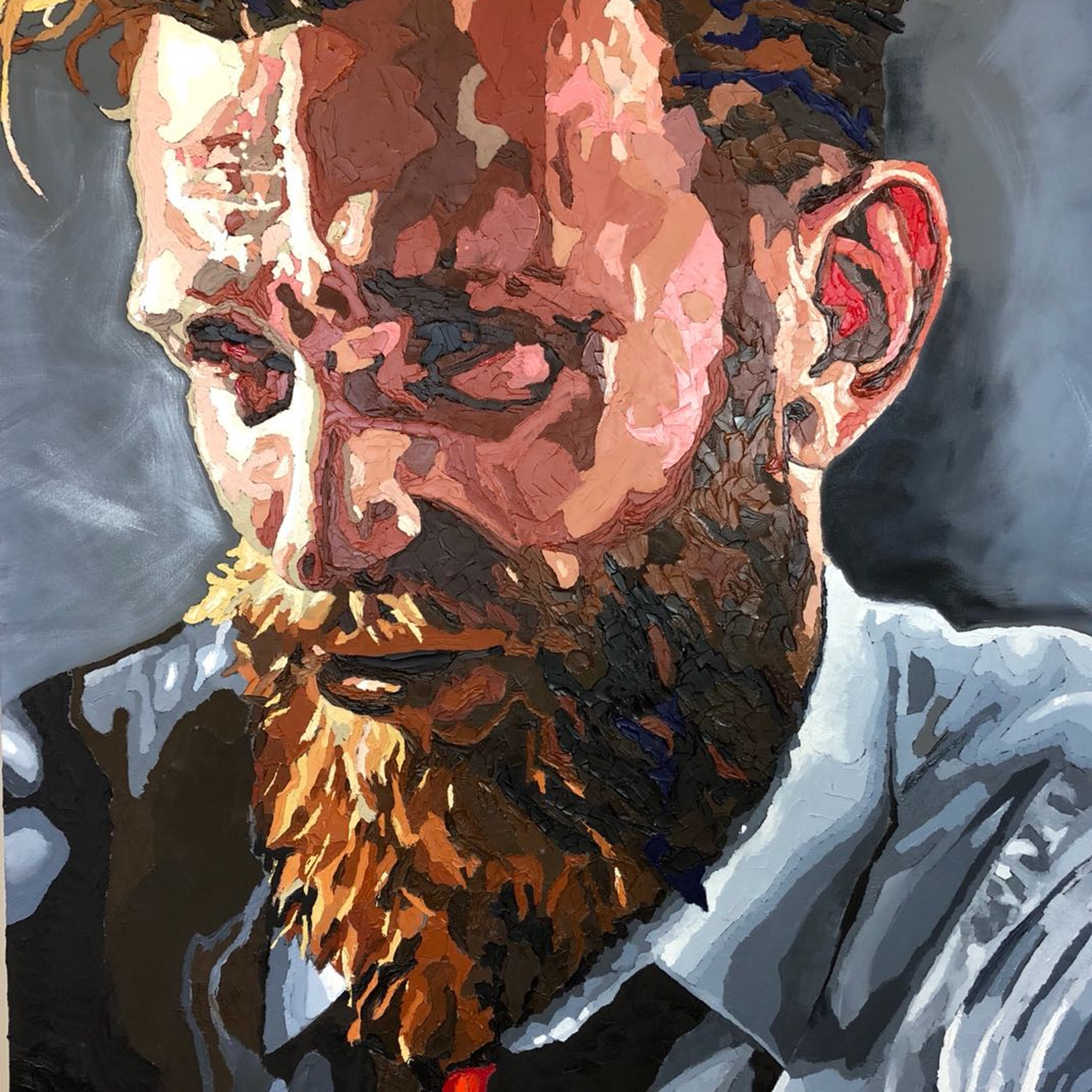 Portrait painting by Werner Smith