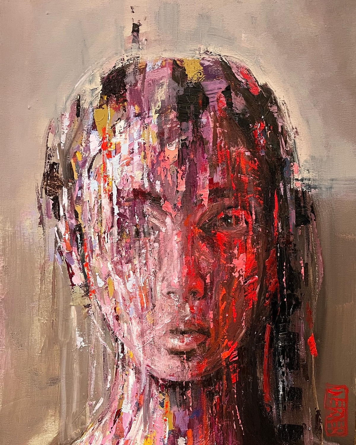 Abstract Woman by Werner Smith