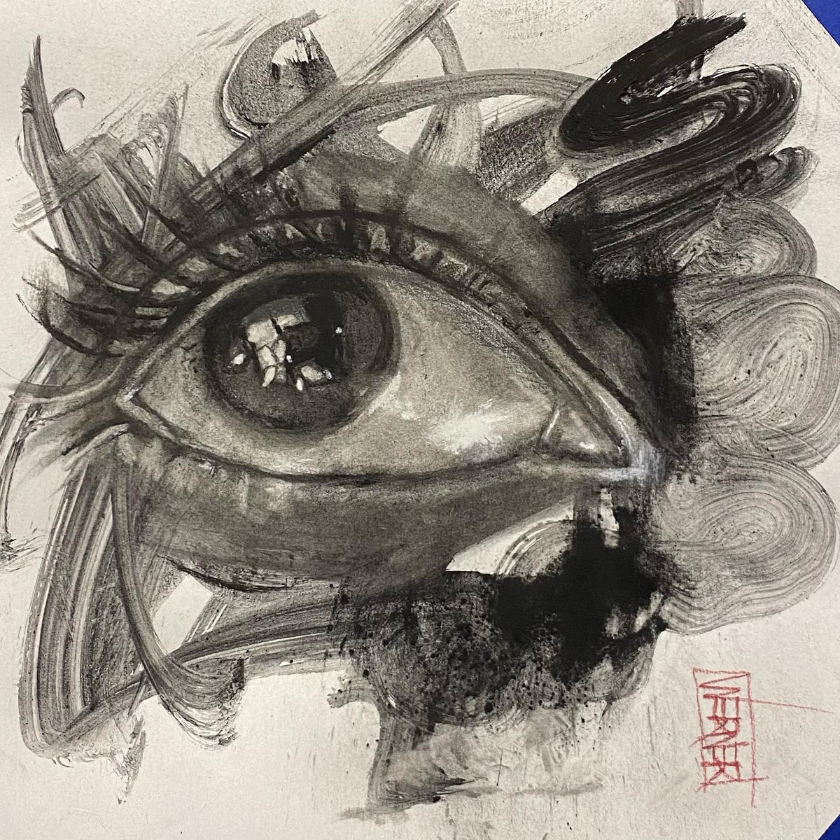 Eye Study by Werner Smith