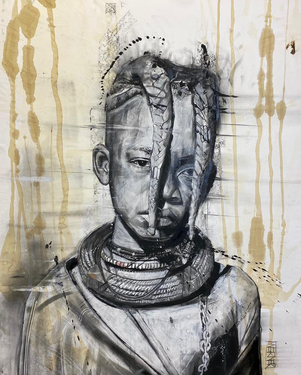 Himba Girl by Werner Smith